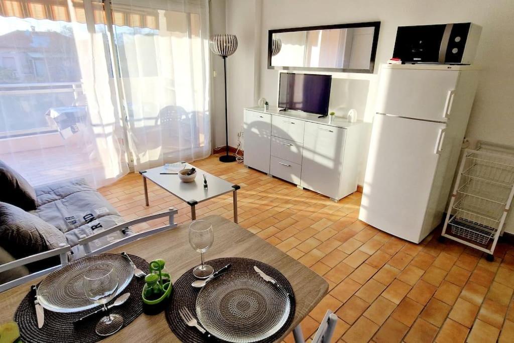 Studio Antibes Avec Piscine Ngoại thất bức ảnh